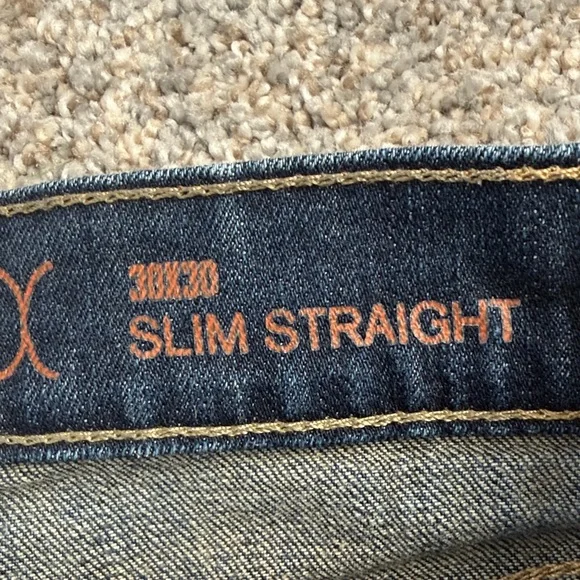 Classic Urban Pipeline Max Flex Straight Dark Blue Jeans, 30 x 30 - Picture 3 of 9